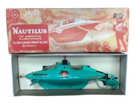 Sutcliffe Nautilus Submarine, in original box, plus unboxed Ranetta Atomica S.A.107 Submarine (2)