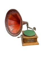 Wind-up gramophone