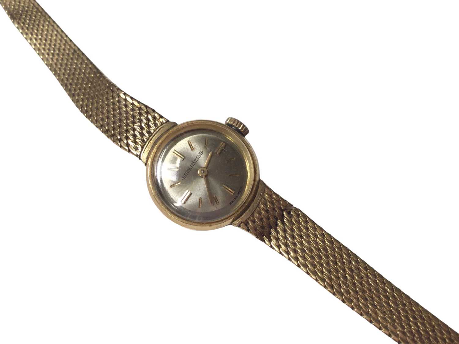 18ct gold Jaeger Le Coultre ladies wristwatch on an 18ct gold integral bracelet - Image 2 of 5