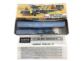 Airfix Red Stripe 1:144 scale H.P.42 Heracles & 1:72 scale Flying Fortress, plus Monty's Humber Staf