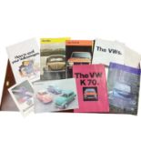 Collection of 1960s and 70s VW / Volkswagen sales brochures, price lists and related ephemera, to in