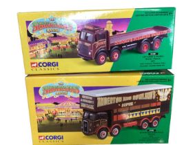 Corgi Classics Showman Circus models, No.s 24401, 27801, 16101 & 06661, all boxed (4)