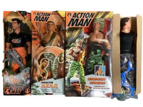 Hasbro& other manufacturers Action Man action figures, Helicopter Attack Set, Ultimate Assault Gear