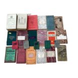 Collection of road maps, folding cloth maps, books and ephemera