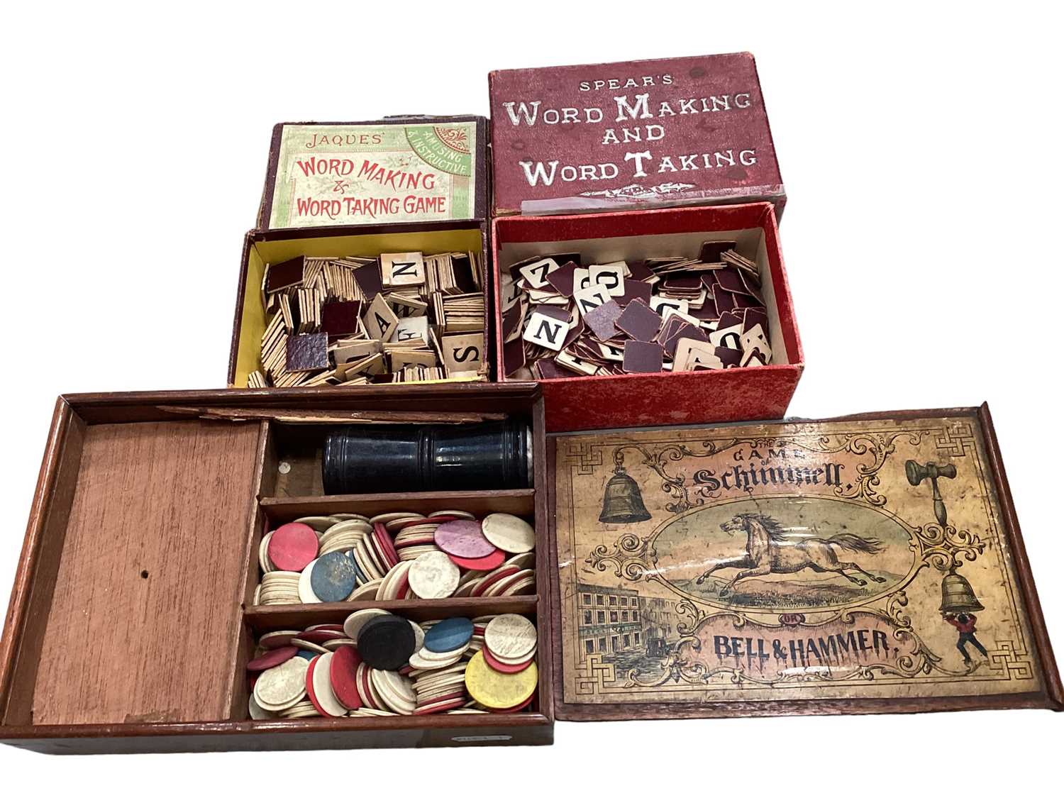 Vintage 'Aunt Sally' game in original box, The Game of Schimmell or Bell & Hammer, together with Spe - Image 2 of 2