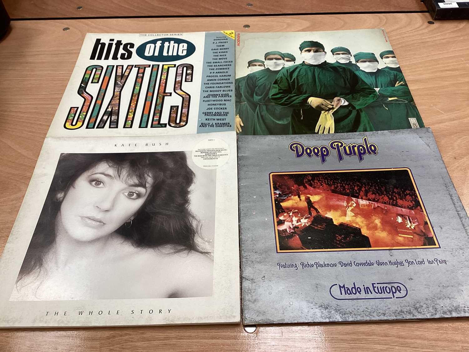 Box of LP records and 12 inch singles including Kate Bush, Rainbow, Secret Affair, Human League, Edd - Image 2 of 7