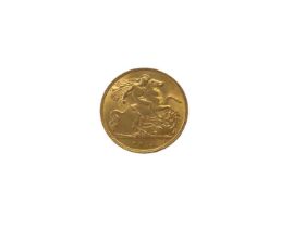 G.B. - Gold Half Sovereign George V 1914 GEF (1 coin)