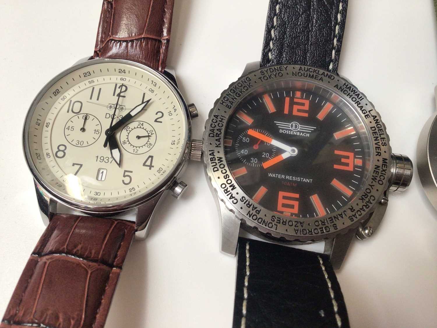 Group of six military style wristwatches - Image 4 of 7