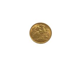 G.B. - Gold Half Sovereign George V 1914 AEF (1 coin)