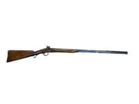 19th century percussion sporting gun by Cook