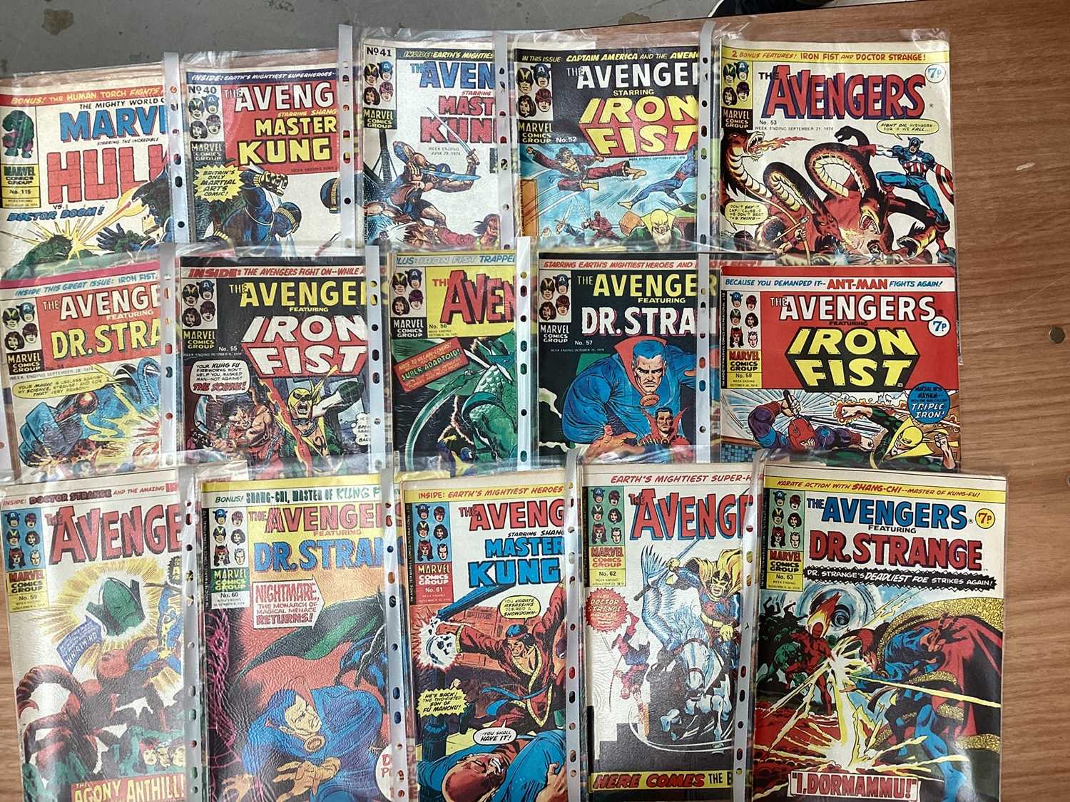 Quantity of Marvel Weekly Magazine's to include Spider-Man comics weekly, The Avengers, Marvel starr - Bild 3 aus 5