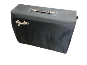 Fender Ultimate Chorus guitar amplifier, model PR 204, with protective cover