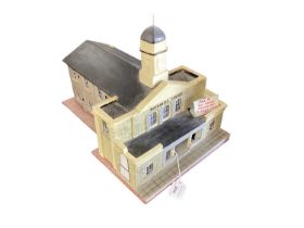 Local interest: a hand-made model of Mistley Methodist Church, the base 46cm x 30cm
