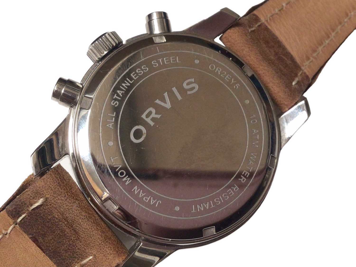 Orvis Chronograph military style wristwatch and a Rotary Chronospeed wristwatch (2) - Image 4 of 6