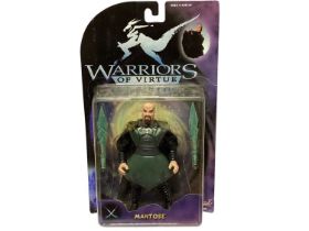 Bluebird (c1997) Warriors of Virtue action figures including Mosely No.71012, Master Chung No.71015