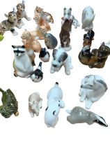 Collection Russian porcelain animals