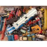 Die cast unboxed selection various manufacturers including Matchbox, Dinky, Corgi etc, in three suit