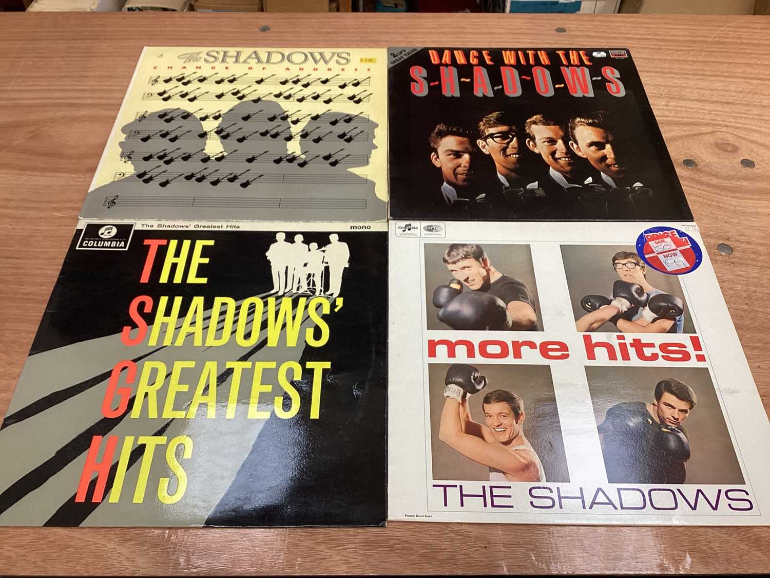 Box of LP records including Smokie, Slade, Shadows, Fergal Sharky and compilations - Image 10 of 38