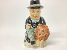 Kevin Francis limited edition character jug W.S Churchill