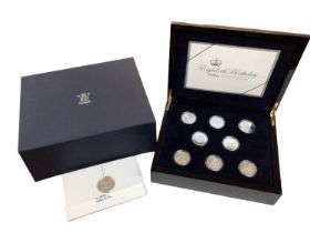 World - Royal Mint Elizabeth II 'Eightieth Birthday' silver proof 18 coin collection 2006