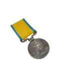 Victorian Baltic medal privately named to J. Mines. R.M. H.M.S. Majestic.