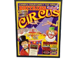 Britains Circus Diorama Set including Big Top Silhouete, 3 spectator Stands, Trapeze Wires & Artists
