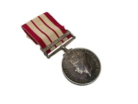 George VI Naval General Service Medal with Yangtze 1949 clasp, named to C/JX 350922 L.A. Cullingford