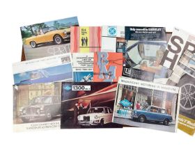 Collection of 1960s and 70s s British Leyland brochures, price lists and related ephemera, to includ