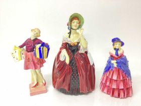 Seven Royal Doulton figures to include Geisha HN1292, The Mininette HN1289, etc (7)