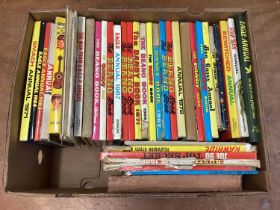 Box of Annual's mostly (1960/70s) to include Beano, Dandy, Eagle and others. Approximately 37 in Lot