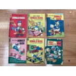 Quantity of Australia Walt Disney Donald Duck Comics D Series (1970's). Approximately 24 comics in l