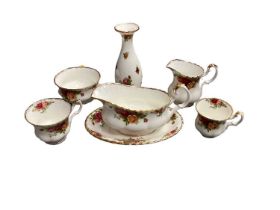 Royal Albert Old Country Roses pattern tea, coffee and dinner ware