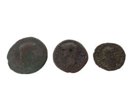 Roman - Mixed AE coinage to include copper AS Claudius AD 41-2 Rev: Liberties Avgvsta SC VG (N.B. Re