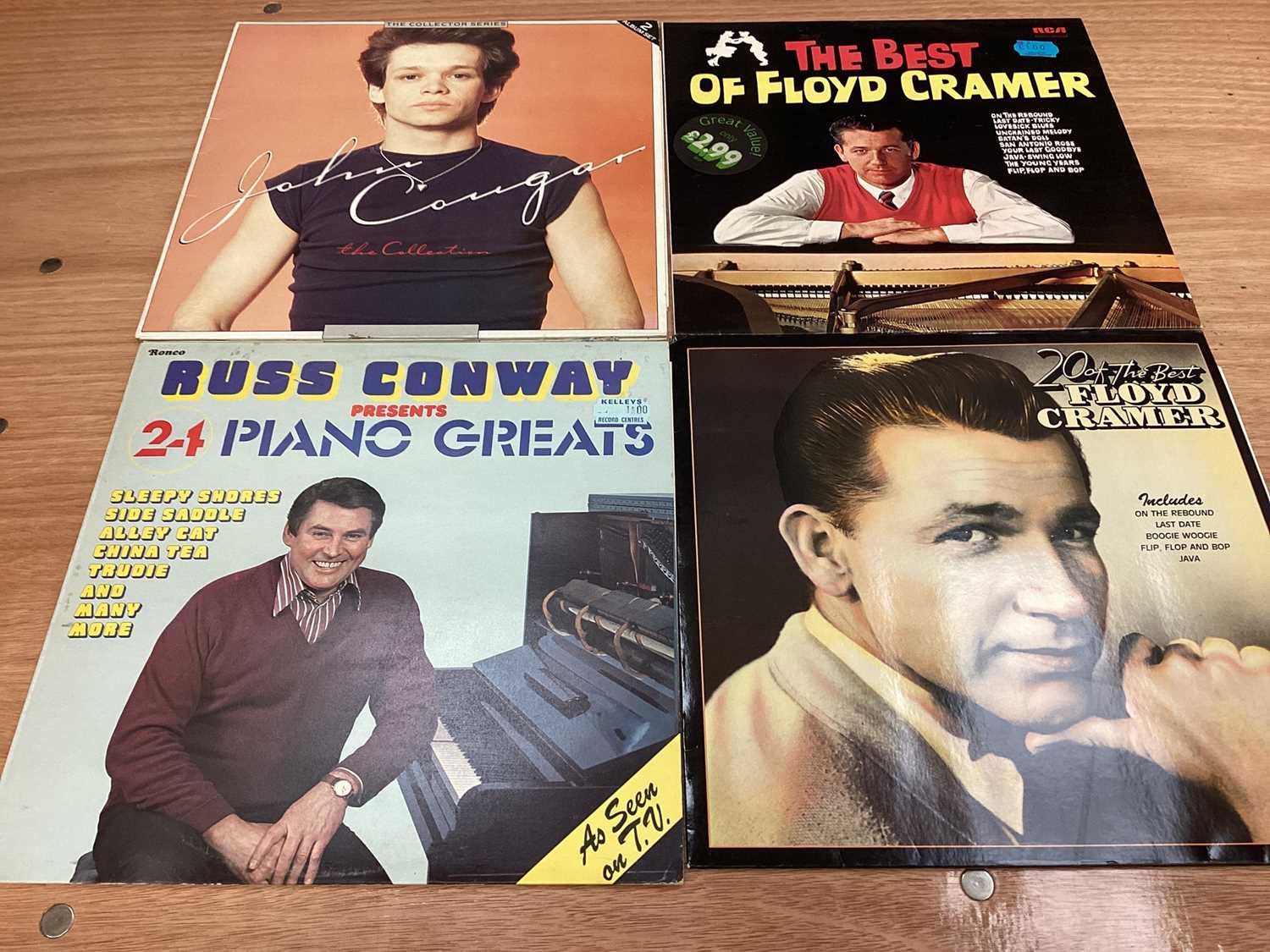 Four retro storage units of LP records including The Cars, Johnny Cash, Chairman Of The Board, Floyd - Image 11 of 33