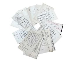 Group of letters, correspondence between poet Lawrence Binyon and Herbert P Horne art collector dat