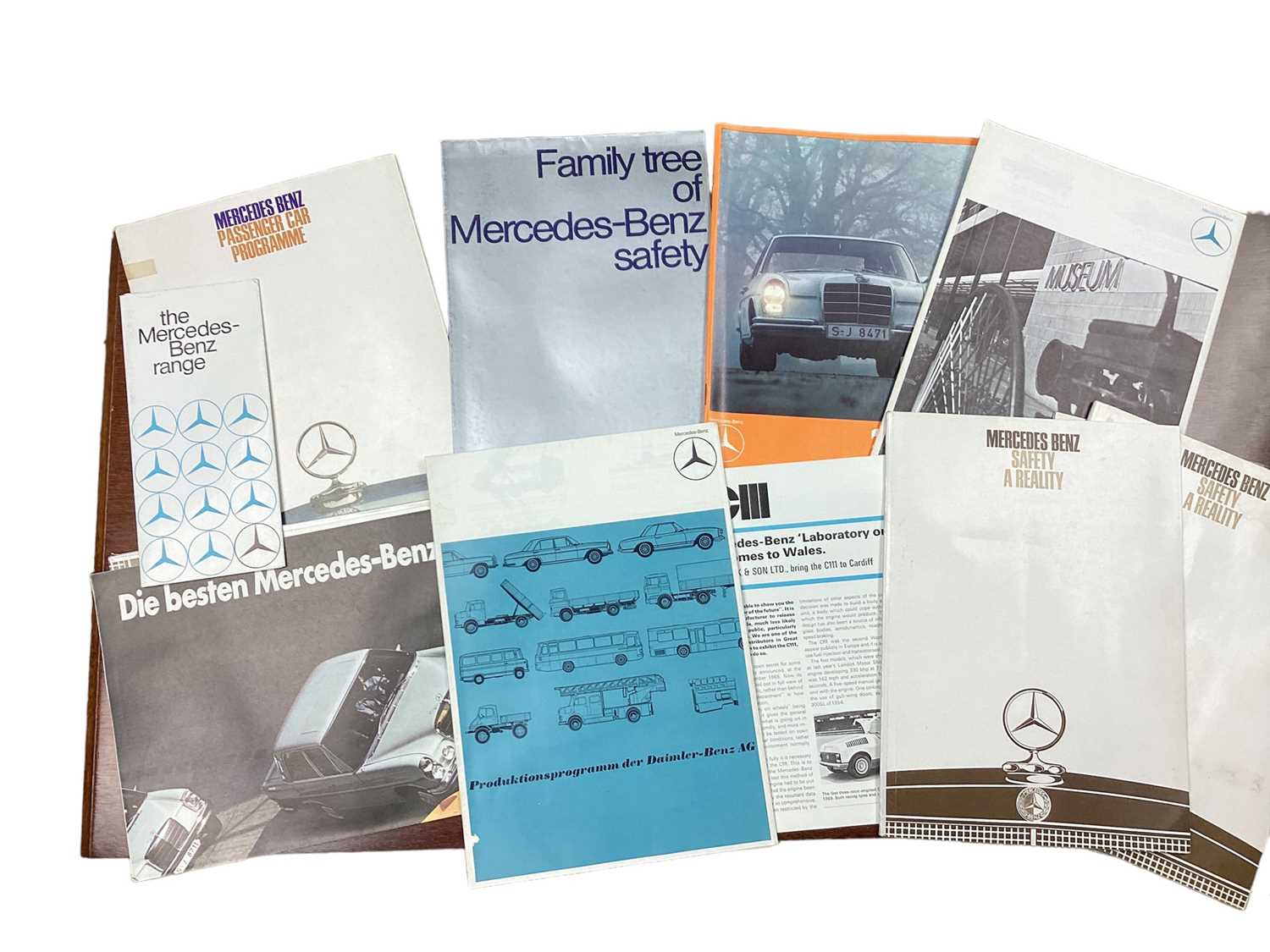 Collection of 1960s and 70s Mercedes - Benz sales brochures, price lists and related ephemera (appro