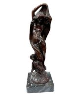 Bronze sculpture by Moreau