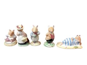 Group of ten Royal Doulton Brambly Hedge figures