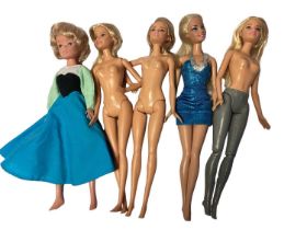 Mattel (2013-2015) Barbie dolls & one other (5)