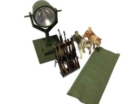 Selection of Palitoy Accessories including Space Gloves & Boots, Standard Boots, Searchlight, Guard
