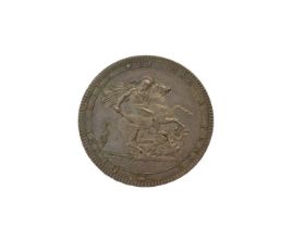 G.B. - George III silver Crown 1818 LIX (N.B. Some minor field marks) otherwise EF (1 coin)