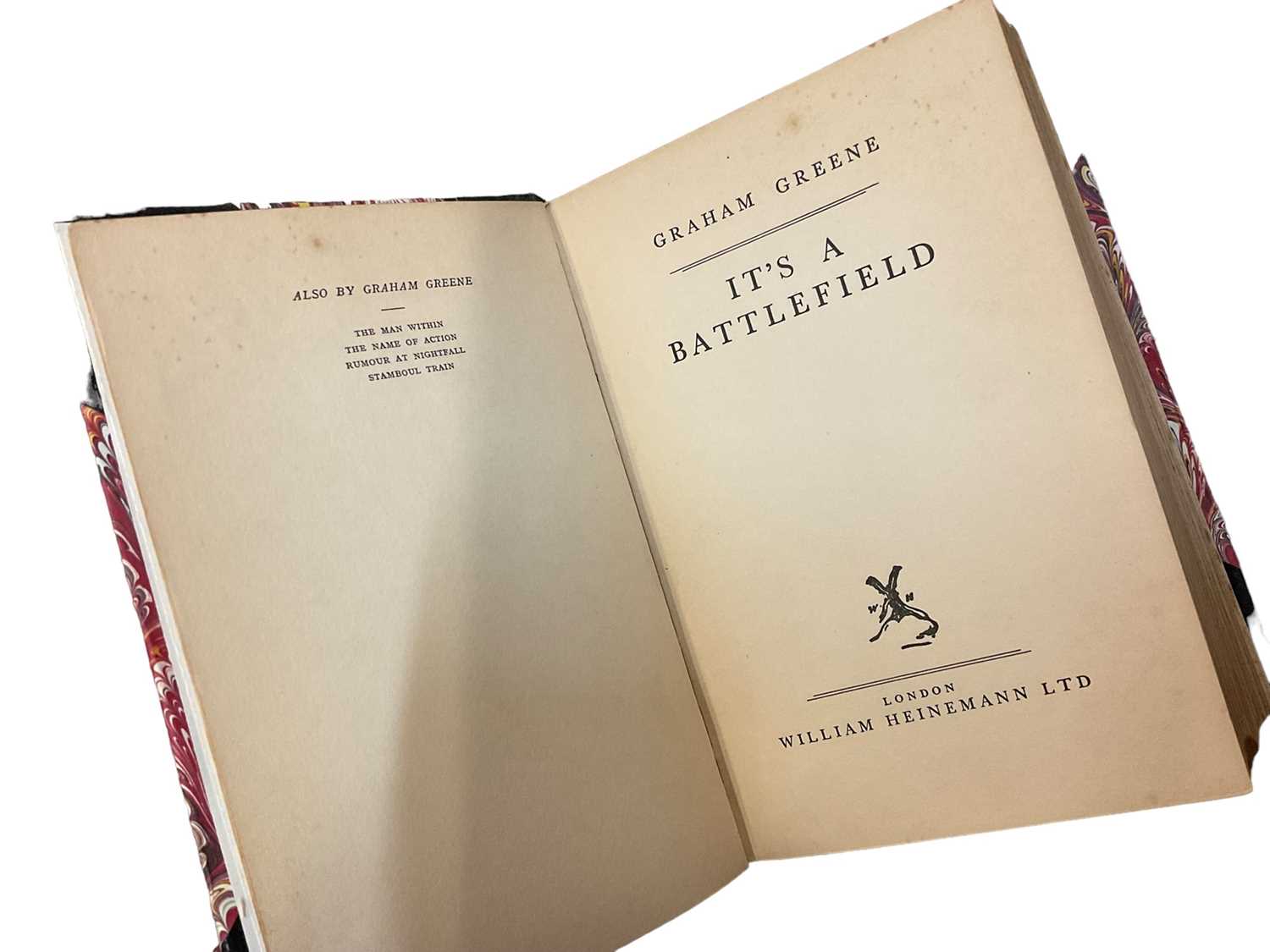 Graham Greene - It's a Battlefield, 1934 first edition, fine quality modern quarter-calf binding - Bild 3 aus 4
