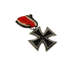 Nazi Iron Cross (Second Class) with ribbon.