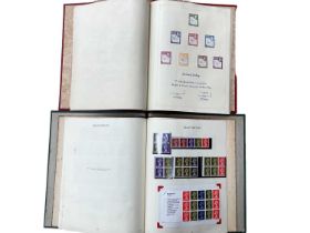 Stamps GB and Commonwealth and World selection in albums including GB Commemorative and Definative i