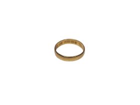 Victorian 22ct gold ring (Birmingham 1898)