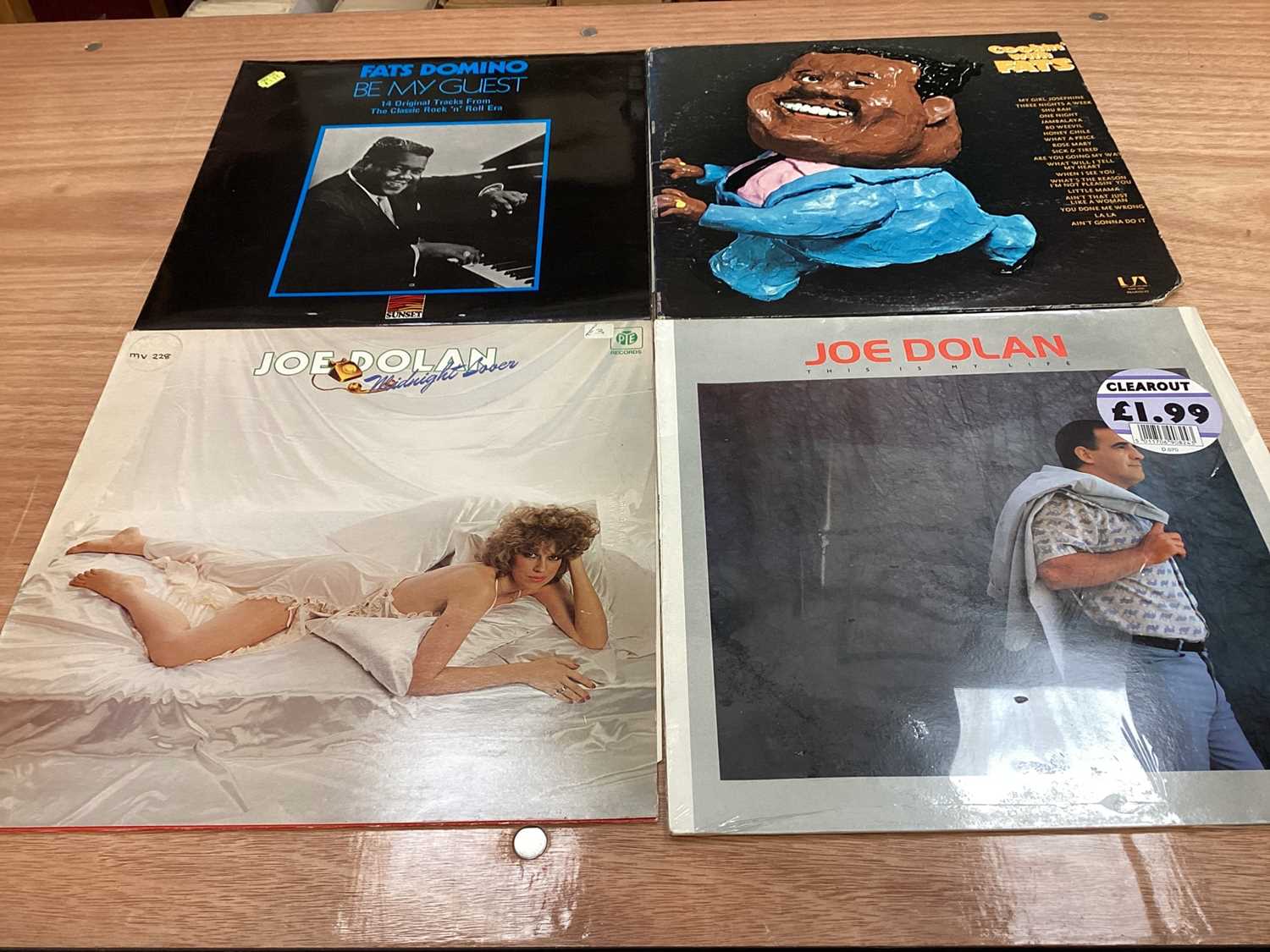 Four retro storage units of LP records including The Cars, Johnny Cash, Chairman Of The Board, Floyd - Image 26 of 33