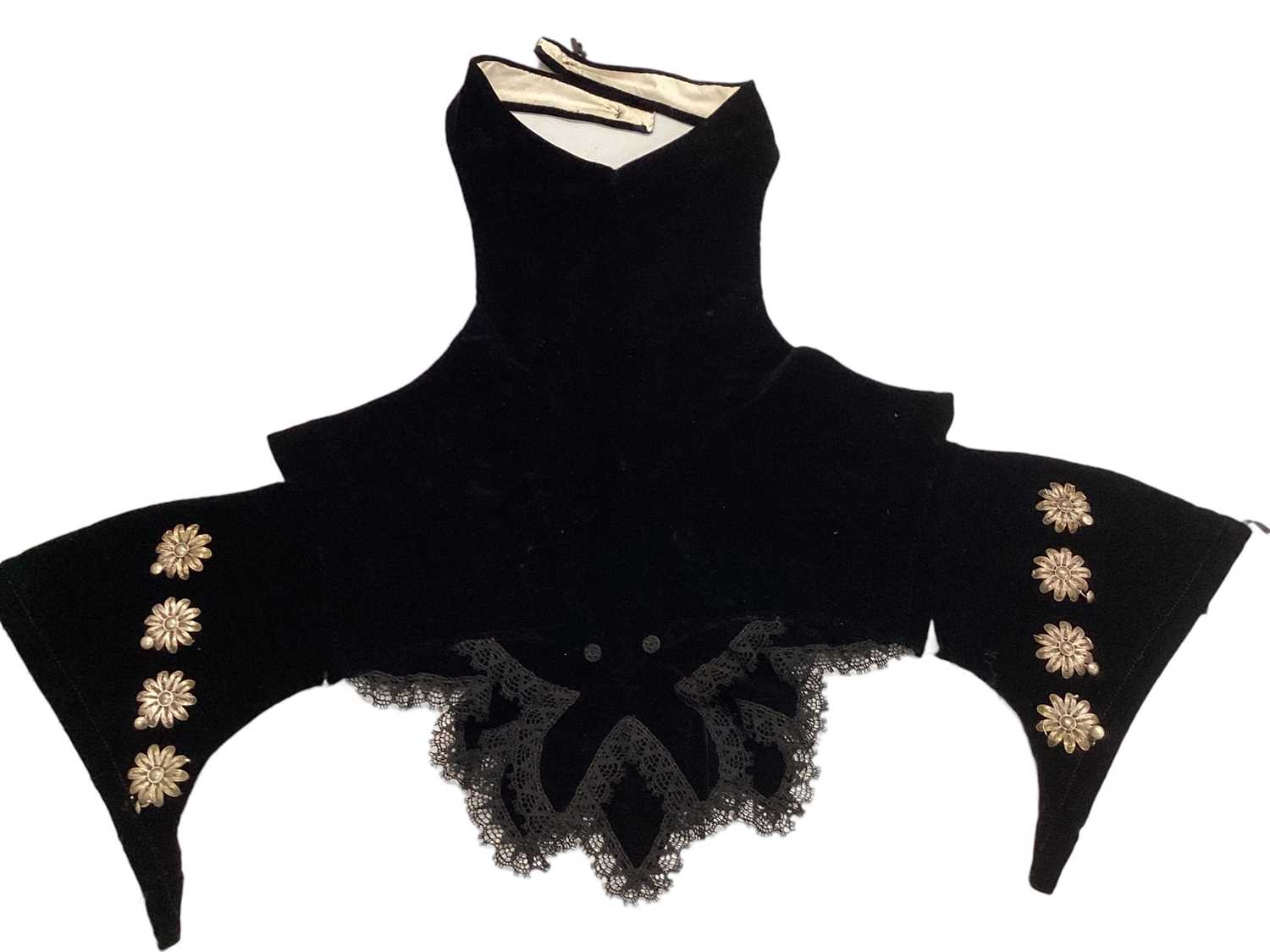 Ladies bodice, Swiss, circa 1900 - Image 4 of 8