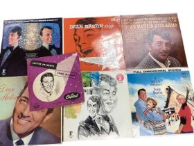 Collection of LP records including Dean Martin, various compilations, Country etc (3 boxes)