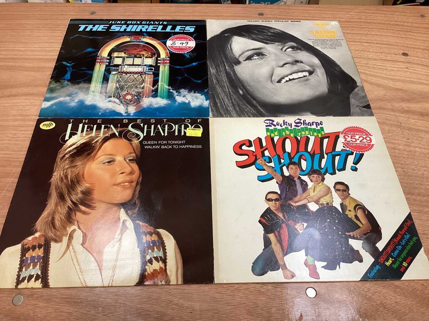 Box of LP records including Smokie, Slade, Shadows, Fergal Sharky and compilations - Image 8 of 38