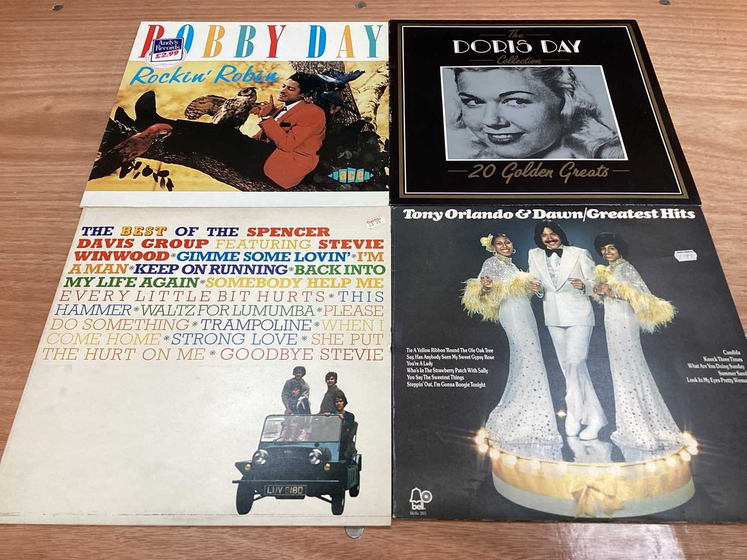 Four retro storage units of LP records including The Cars, Johnny Cash, Chairman Of The Board, Floyd - Image 31 of 33